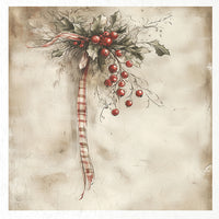 Winter Florals 3 - rice paper set