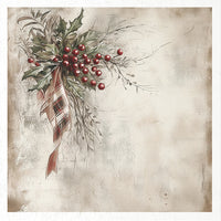 Winter Florals 3 - rice paper set