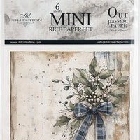 Winter Florals 2 - rice paper set