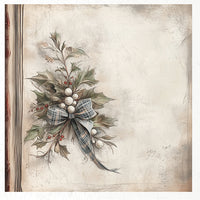 Winter Florals 1 - rice paper set