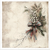 Winter Florals 1 - rice paper set