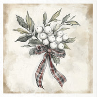 Winter Florals 1 - rice paper set