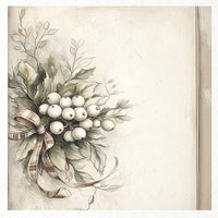 Winter Florals 1 - rice paper set