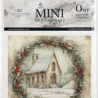 Winter Village 2 - rice paper set