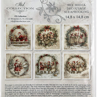 Christmas Time 2 - rice paper set