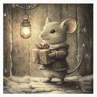 Winter Mice 2 - rice paper set
