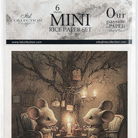 Winter Mice 1 - rice paper set