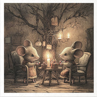 Winter Mice 1 - rice paper set