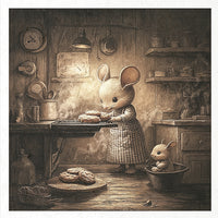 Winter Mice 1 - rice paper set