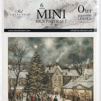 Winter Scenes 3 - rice paper set