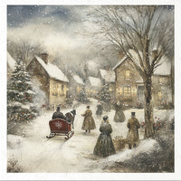 Winter Scenes 3 - rice paper set