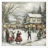 Winter Scenes 3 - rice paper set