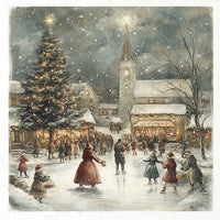 Winter Scenes 3 - rice paper set