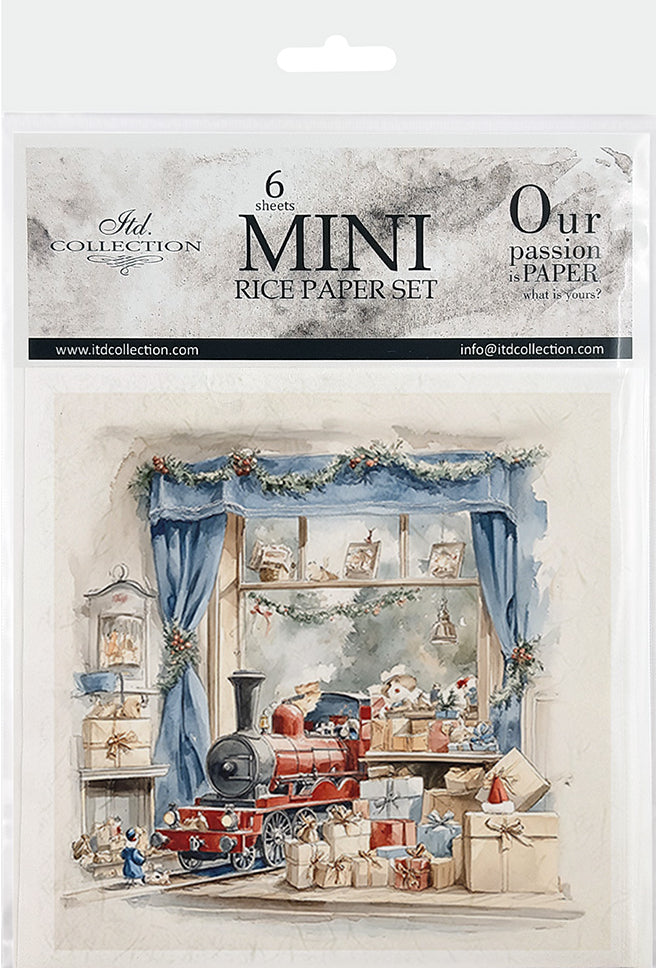 Christmas 3 - rice paper set