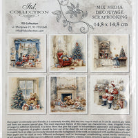 Christmas 3 - rice paper set