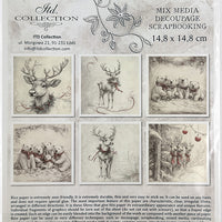 Reindeer and Bears - rice paper set