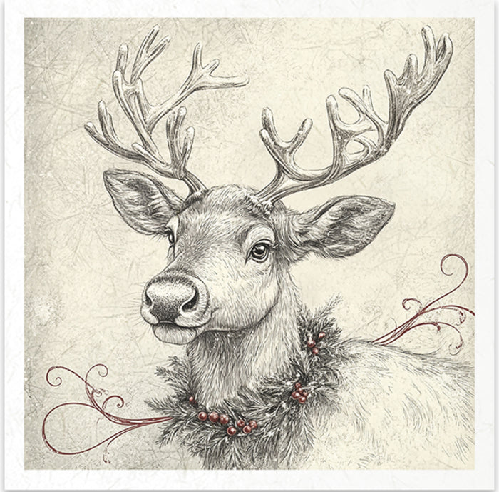 Paper Rizerd Reindeer and Bears - rice paper set | Crafty Wizard