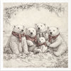 Reindeer and Bears - rice paper set
