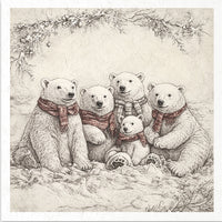 Reindeer and Bears - rice paper set