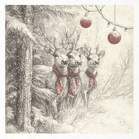 Reindeer and Bears - rice paper set