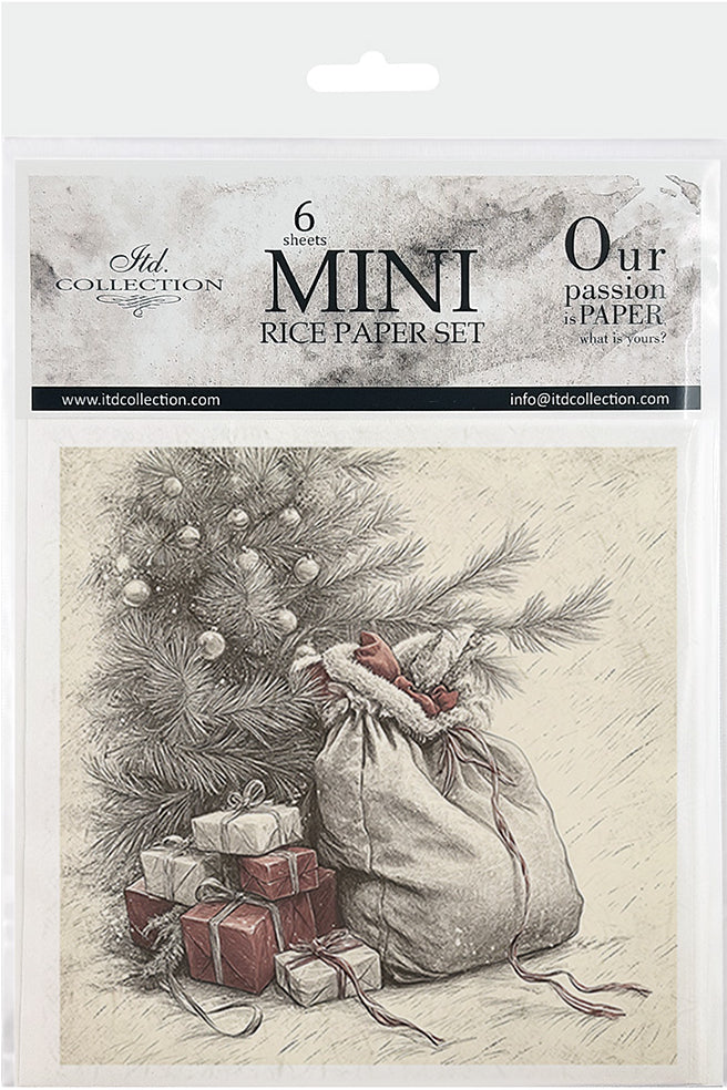 Christmas 1 - rice paper set