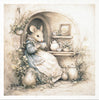 Mouse World Spring Days 6 - rice paper set - Crafty Wizard