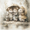 Mouse World Spring Days 8 - rice paper set - Crafty Wizard