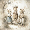 Mouse World Spring Days 8 - rice paper set - Crafty Wizard