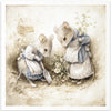 Mouse World Spring Days 4 - rice paper set - Crafty Wizard