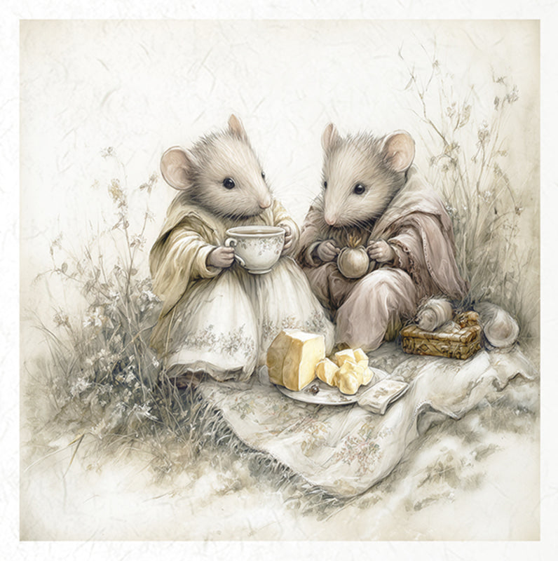 Wizard Mouse Mouse World Spring Days 3 - rice paper set | Crafty Wizard