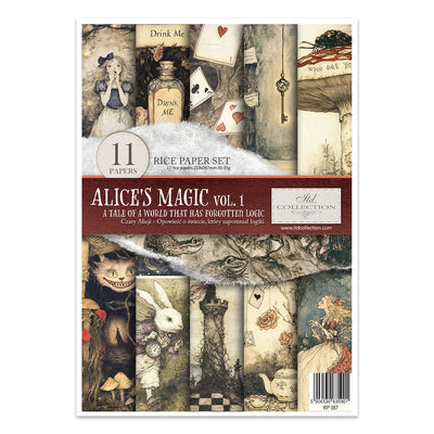 A4 Alice's Magic vol 1 - rice paper set