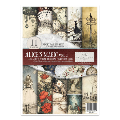 A4 Alice's Magic vol 2 - rice paper set