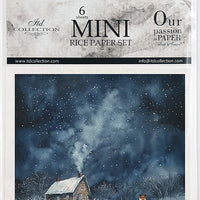 Winter Night 2 - rice paper set