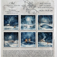 Winter Night 2 - rice paper set