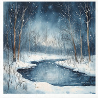 Winter Night 2 - rice paper set