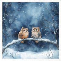 Winter Night 2 - rice paper set