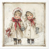 Kids at Winter 6 - rice paper set