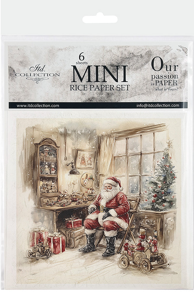 Santa's Workshop - rice paper set