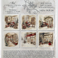 Santa's Workshop - rice paper set