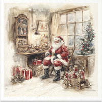 Santa's Workshop - rice paper set