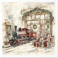 Santa's Workshop - rice paper set