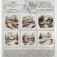 Winter's Tale 1 - rice paper set