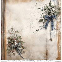 11.8" x 12.1" paper pad - Winter's Tale in Blue