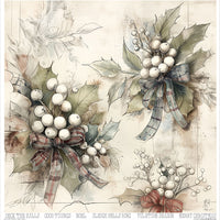 11.8" x 12.1" paper pad - Winter's Tale in Blue