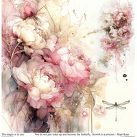 11.8" x 12.1" paper pad - Garden of Muses