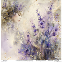 11.8" x 12.1" paper pad - Garden of Muses