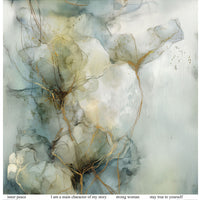 11.8" x 12.1" paper pad - Garden of Muses