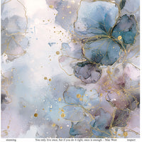 11.8" x 12.1" paper pad - Garden of Muses