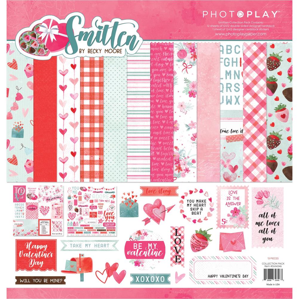 12" x 12" paper pad - Smitten