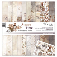 12" x 12" paper pad - Steam Time